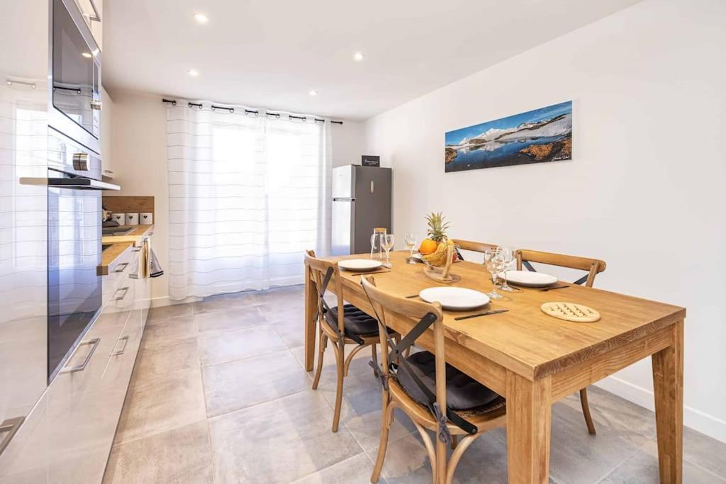 Appartement Modane Wifi Stationnement Gratuit 외부 사진